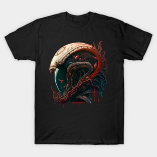 Xeno Helmet - Necro Merch T-Shirt